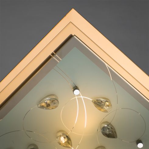 Светильник настенно-потолочный Arte Lamp Tiana A4042PL-2CC фото