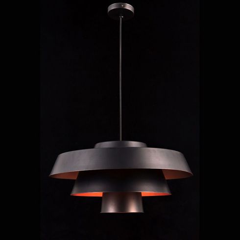 Подвесной светильник Natali Kovaltseva Loft Lux 71020-1P MATT BLACK фото