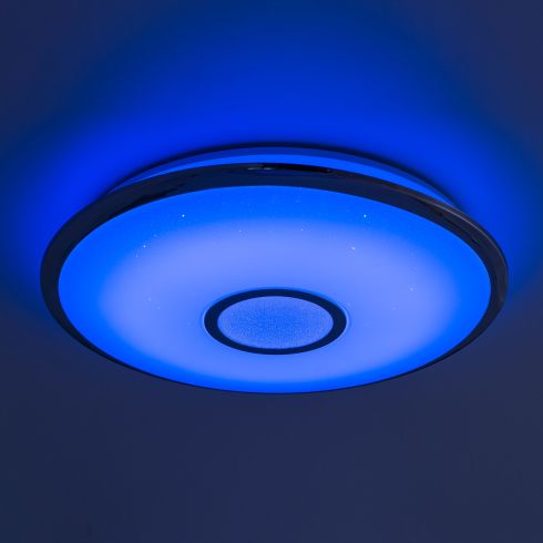Потолочный светодиодный светильник с пультом Citilux Старлайт Смарт CL703A60G хром фото