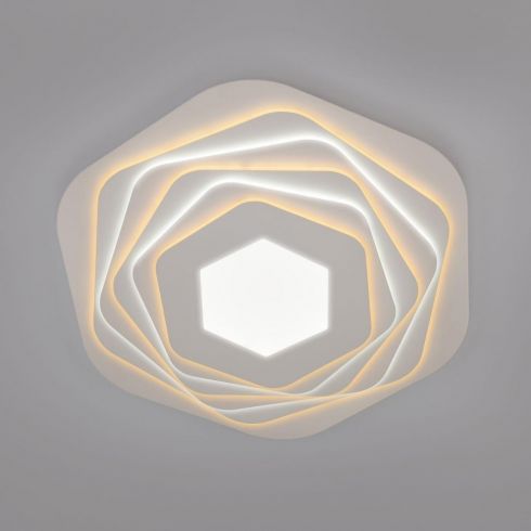Потолочный светодиодный светильник Eurosvet Salient 90152/6 белый фото