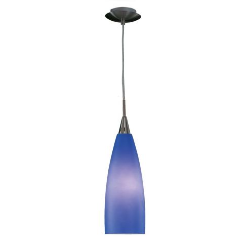 Подвесной светильник Citilux   CL942012 хром матовый + синий фото