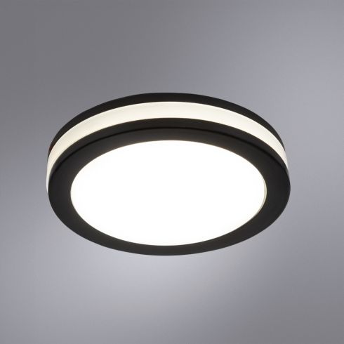 Встраиваемый светодиодный светильник Arte Lamp Tabit A8430PL-1BK фото