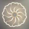 Потолочная светодиодная люстра Eurosvet Begonia 90095/10 белый фото
