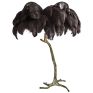 Торшер страусиные перья ImperiumLoft Feather Lamp A Modern Grand Tour черный фото