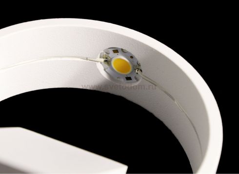 Настенный светодиодный светильник Arte Lamp Anello A1705AP-1WH фото