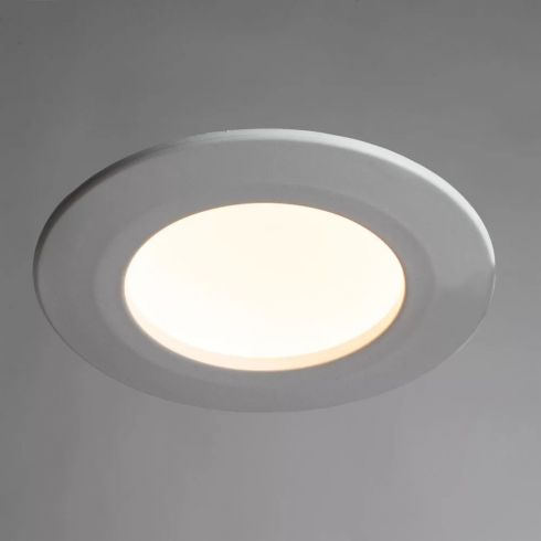 Встраиваемый светодиодный светильник Arte Lamp Riflessione A7008PL-1WH фото