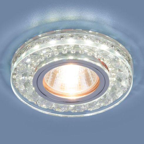 Точечный светодиодный светильник Elektrostandard 2192 MR16 CL прозрачный фото