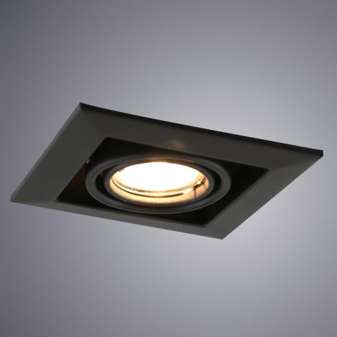 Встраиваемый светильник Arte Lamp Cardani Piccolo A5941PL-1BK фото