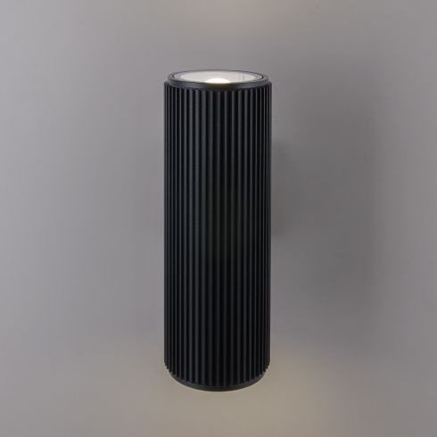 Настенный уличный светильник Elektrostandard Techno 1403 черный фото