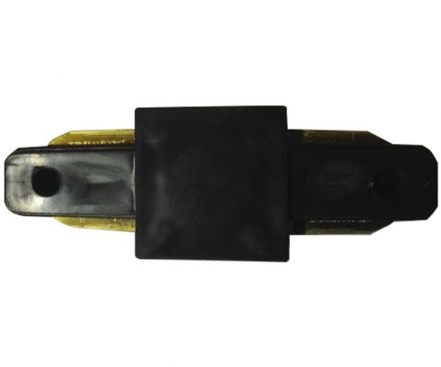 Коннектор прямой для однофазного шинопровода Kink Light Треки 166,19 черный фото