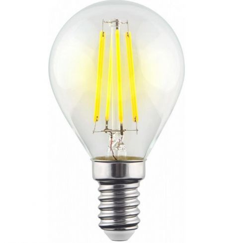 Лампа светодиодная Voltega Crystal Globe E14 6W 2800К 7021 фото
