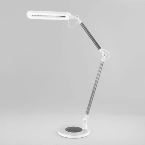 Настольная светодиодная лампа Eurosvet Modern 80420/1 серебристый фото