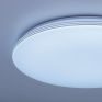 Потолочный светодиодный светильник Citilux Симпла CL714R48N белый+хром фото