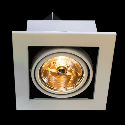 Встраиваемый светильник Arte Lamp Cardani Medio A5930PL-1WH фото
