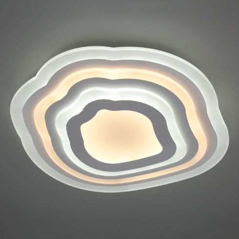 Потолочный светодиодный светильник Eurosvet Siluet 90119/4 белый фото