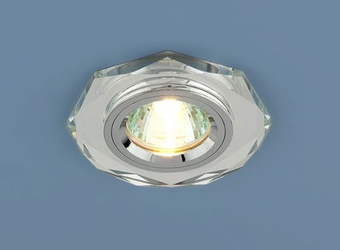Точечный светильник Elektrostandard 8020 MR16 SL зеркальный/серебро фото