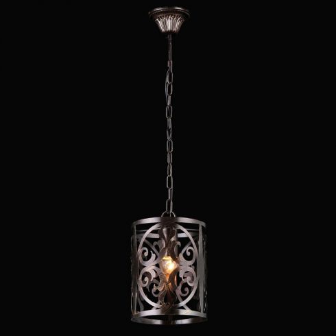 Подвесной светильник Natali Kovaltseva Renaissance 10440/1P черный с бронзой фото