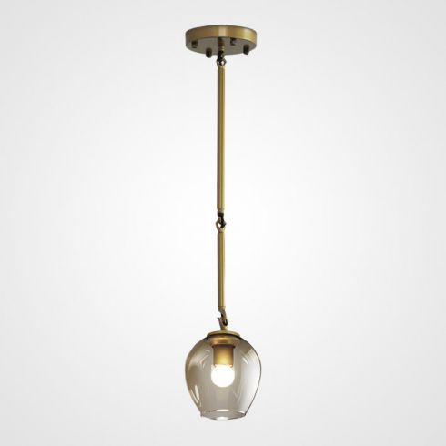 Подвесной светильник ImperiumLoft Adel-One L1 Cognac Gold фото