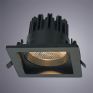 Встраиваемый светодиодный светильник Arte Lamp Privato A7018PL-1BK фото