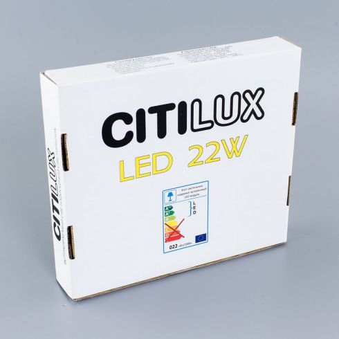 Встраиваемый светильник Citilux Омега CLD50K222 черный фото