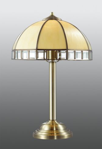 Настольный светильник Citilux Шербург-1 CL440811 бронза старая + бежевый фото