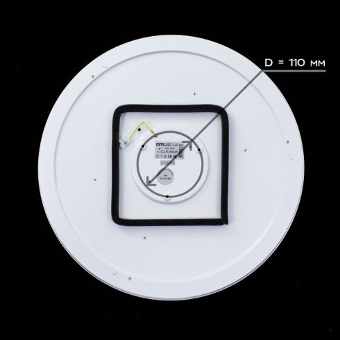Потолочный светодиодный светильник Citilux Старлайт CL70360 хром фото
