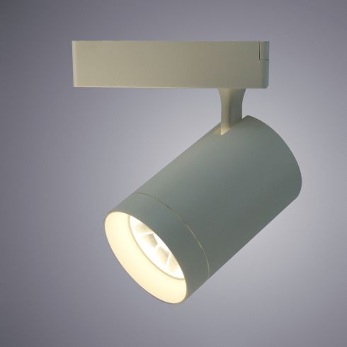 Трековый светодиодный светильник Arte Lamp Soffitto A1730PL-1WH фото