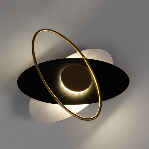 Настенный светодиодный светильник Arte Lamp Mars A2605AP-7BK фото