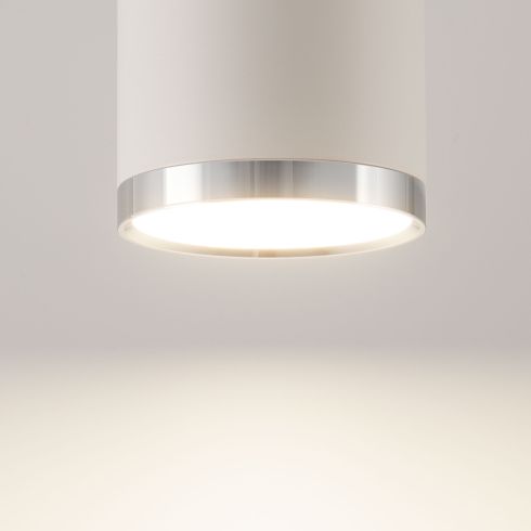 Накладной точечный светодиодный светильник Elektrostandard DLR024 6W 4200K белый матовый фото