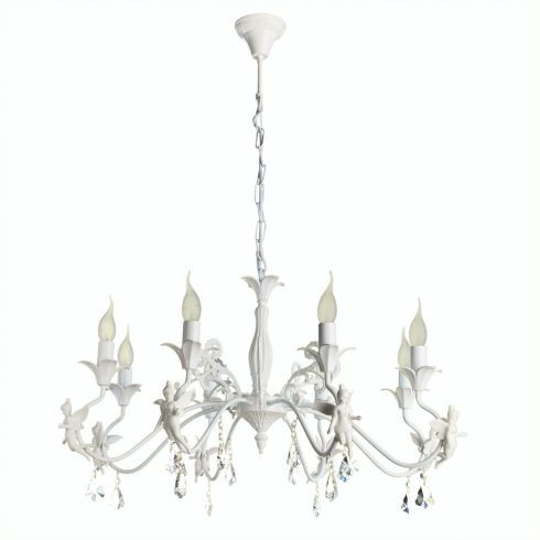Люстра Arte Lamp Sonia Angelina A5349LM-8WH фото