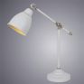 Настольная лампа Arte Lamp Braccio A2054LT-1WH фото