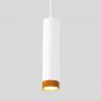 Подвесной светодиодный светильник Eurosvet Tony 50164/1 LED белый/золото фото