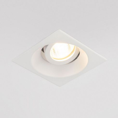 Встраиваемый точечный светильник Elektrostandard 6069 MR16 белый фото