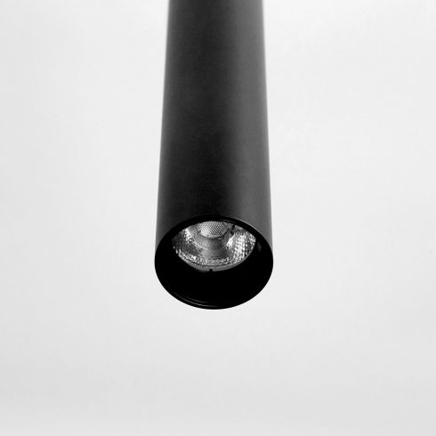 Подвесной светодиодный светильник Citilux Тубус CL01PBL121N черный 4000K фото