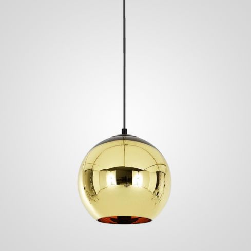 Подвесной светильник ImperiumLoft Copper Shade Gold D15 фото