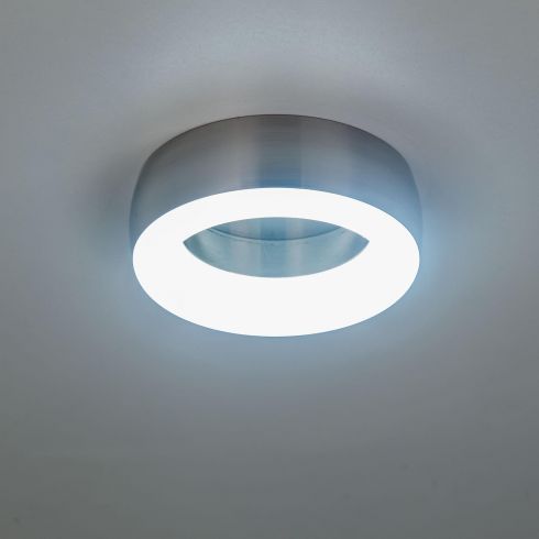 Встраиваемый светильник светодиодный Citilux Болла CLD007N1 хром матовый фото