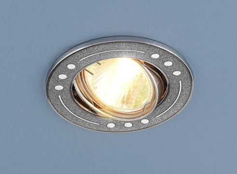 Точечный светильник Elektrostandard 615A MR16 SL серебряный блеск/хром фото