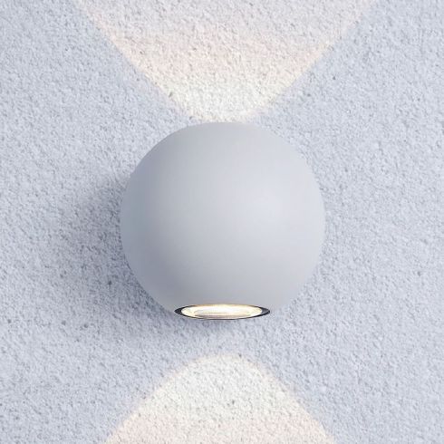 Уличный настенный светодиодный светильник Elektrostandard Diver 1566 Techno LED белый фото