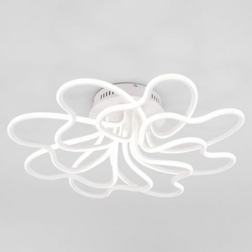 Потолочная светодиодная люстра Eurosvet Floret 90135/8 белый фото