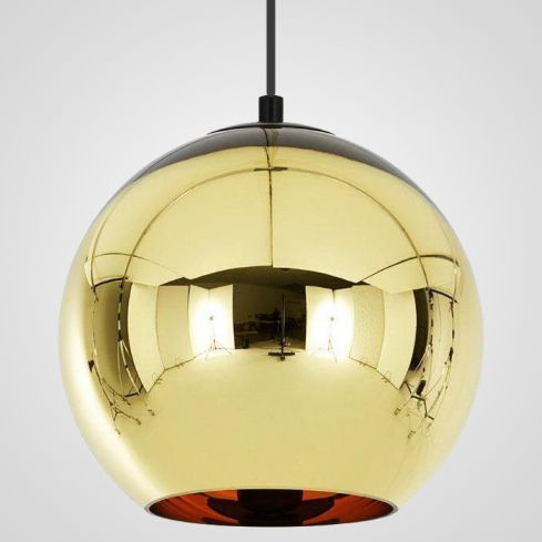 Подвесной светильник ImperiumLoft Copper Shade Gold D50 фото