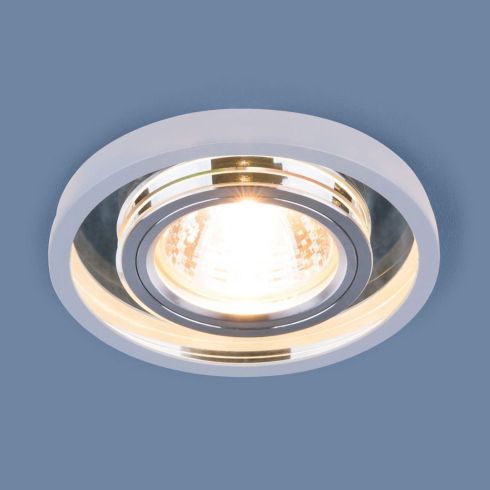 Точечный светодиодный светильник Elektrostandard 7021 MR16 зеркальный/белый фото