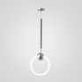 Подвесной светодиодный светильник ImperiumLoft Ring L D30 серебро фото