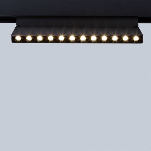 Трековый светодиодный светильник для магнитного шинопровода Arte Lamp Expert A5746PL-1BK фото
