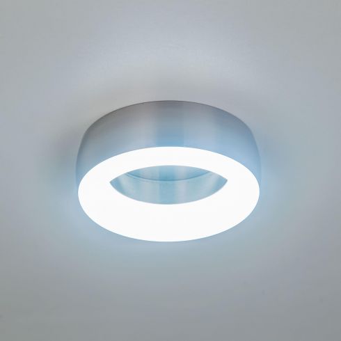 Встраиваемый светильник светодиодный Citilux Болла CLD007N1 хром матовый фото