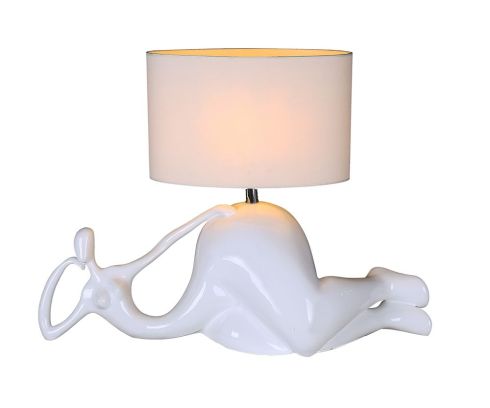Настольная лампа Kink Light Мадам 7043,01 белый фото