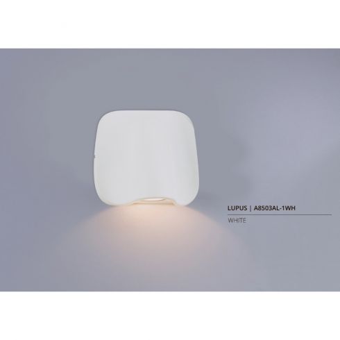 Уличный настенный светодиодный светильник Arte Lamp A8503AL-1WH фото