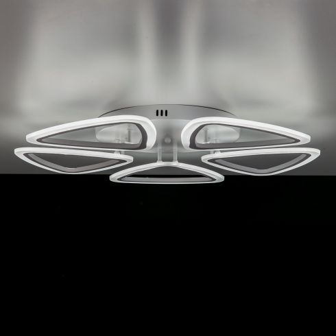 Люстра потолочная светодиодная Citilux Мальта CL234250R белый фото