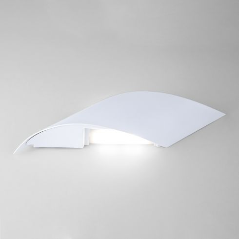 Настенный светодиодный светильник Elektrostandard Elegant 40130/1 LED белый фото