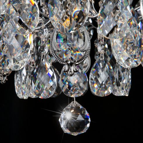 Хрустальная люстра Eurosvet Crystal 10081/6 хром фото