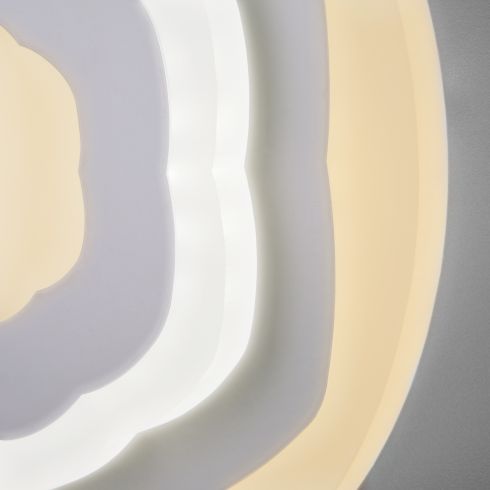 Настенный светодиодный светильник Eurosvet Siluet 90117/2 белый фото